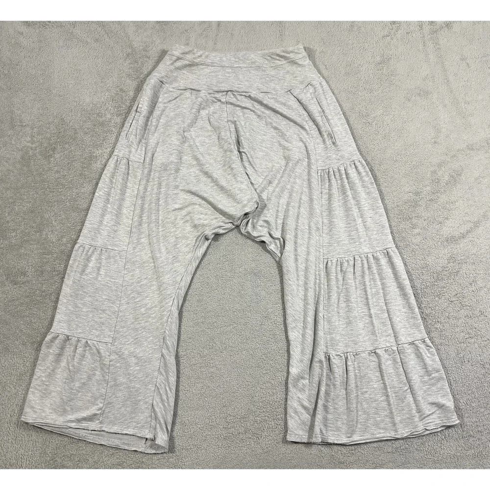 Free People Stay Low Harem Pants Womens XS Gray Baggy